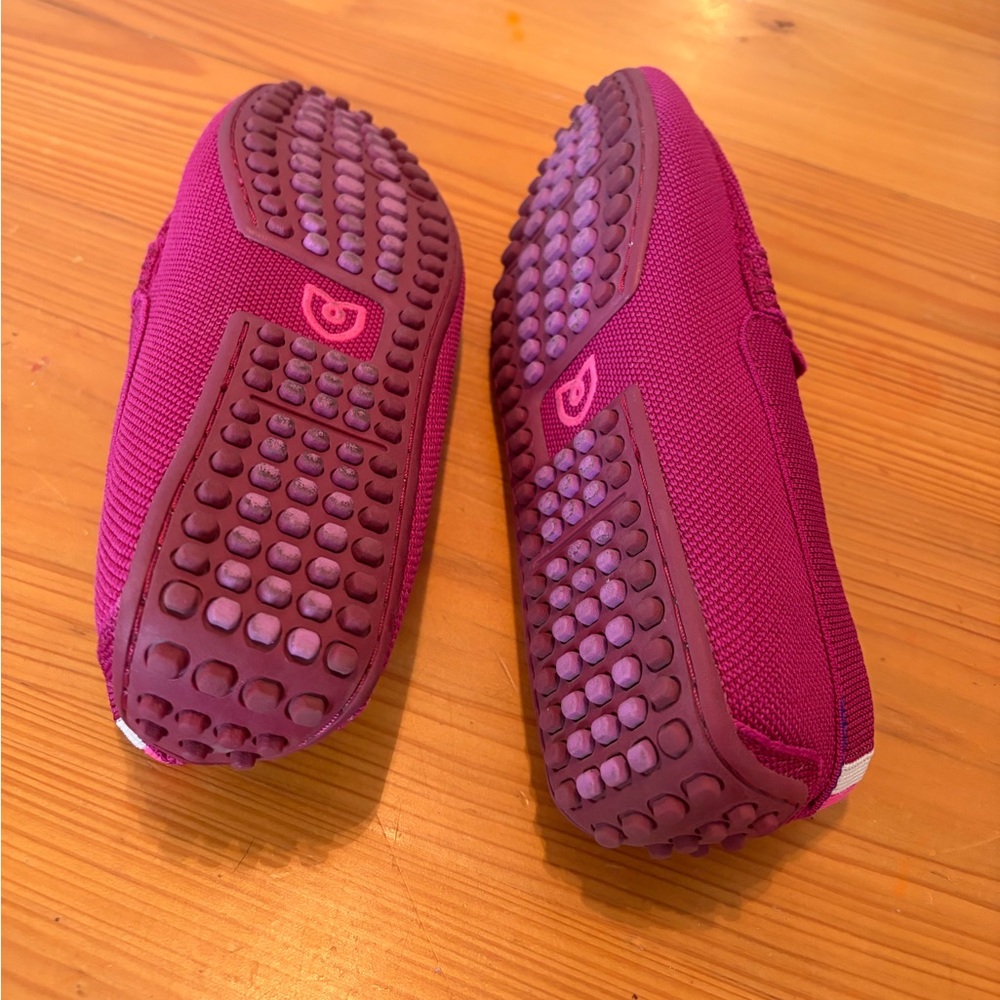 Rothy Berry Pink Loafers - Picture 3 of 4